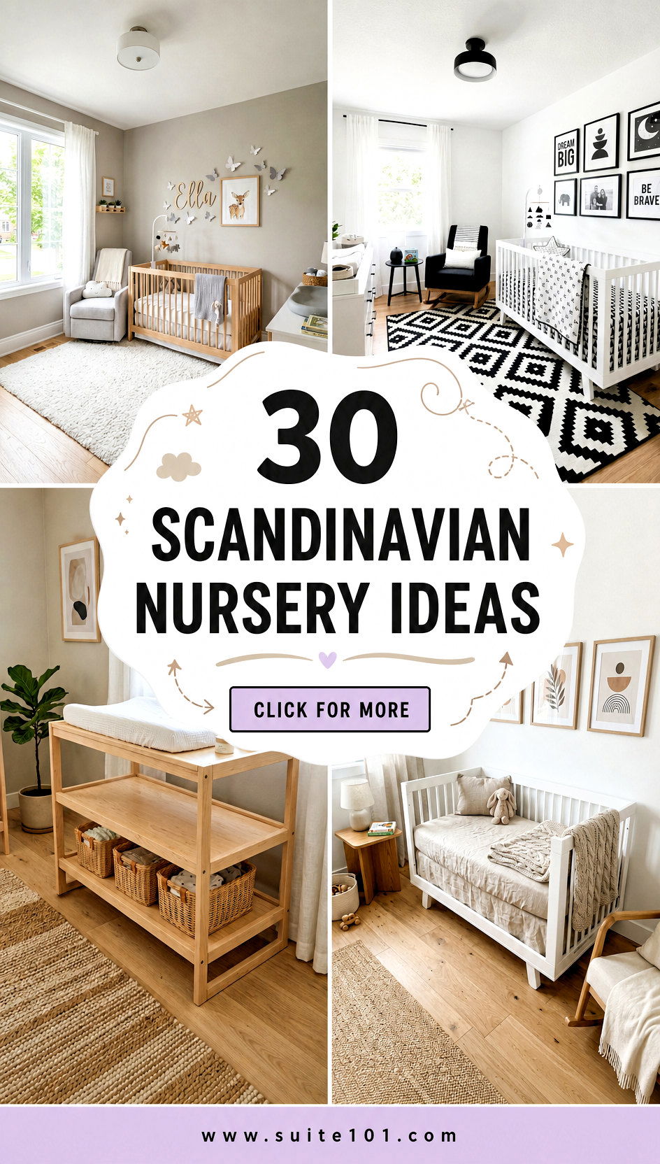 30 Scandinavian Nursery Ideas for a Calm Cozy Start Anywhere - 30 Scandinavian Nursery Ideas for a Calm, Cozy Start Anywhere