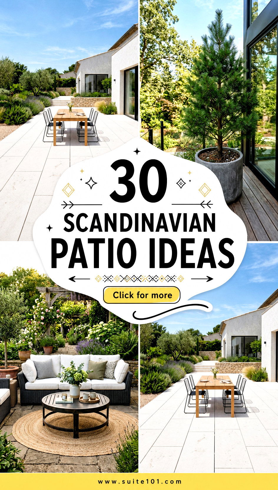 30 Scandinavian Patio Ideas for Cozy Clean-Cut Outdoor Style - 30 Scandinavian Patio Ideas for Cozy, Clean-Cut Outdoor Style
