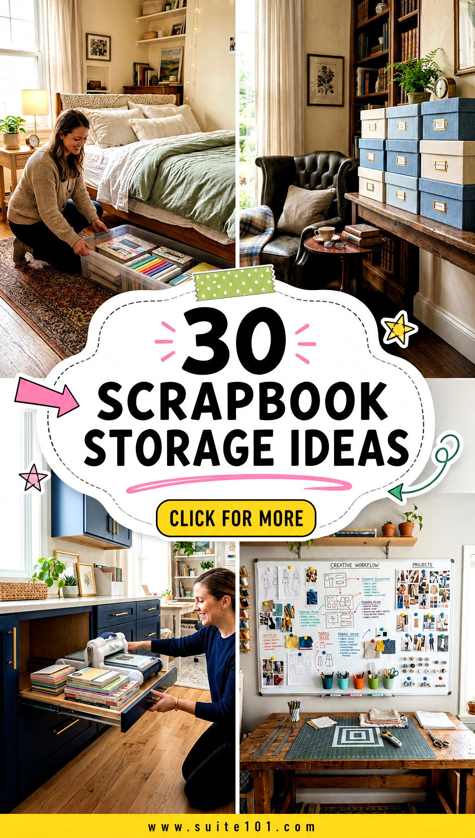 30 Scrapbook Storage Ideas for Neat Supplies and Easy Finding - 30 Scrapbook Storage Ideas for Neat Supplies and Easy Finding