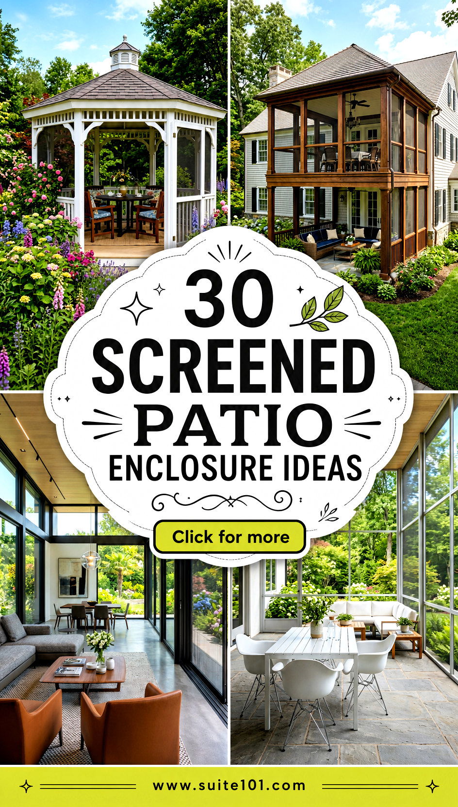 30 Screened Patio Enclosure Ideas to Enjoy the Seasons - 30 Screened Patio Enclosure Ideas to Enjoy the Seasons