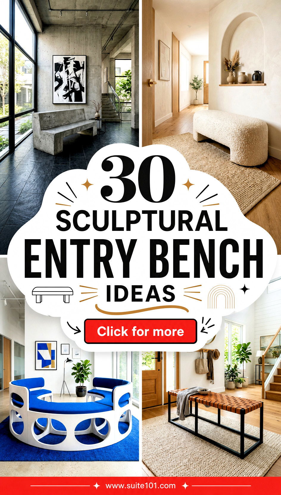 30 Sculptural Entry Bench Ideas to Style Your First Impression - 30 Sculptural Entry Bench Ideas to Style Your First Impression