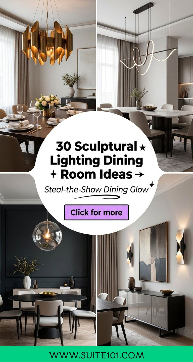 30 Sculptural Lighting Dining Room Ideas That Steal the Show - 30 Sculptural Lighting Dining Room Ideas That Steal the Show