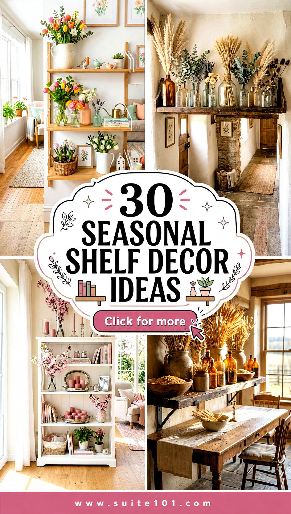 30 Seasonal Shelf Decor Ideas to Refresh Your Home Fast - 30 Seasonal Shelf Decor Ideas to Refresh Your Home Fast