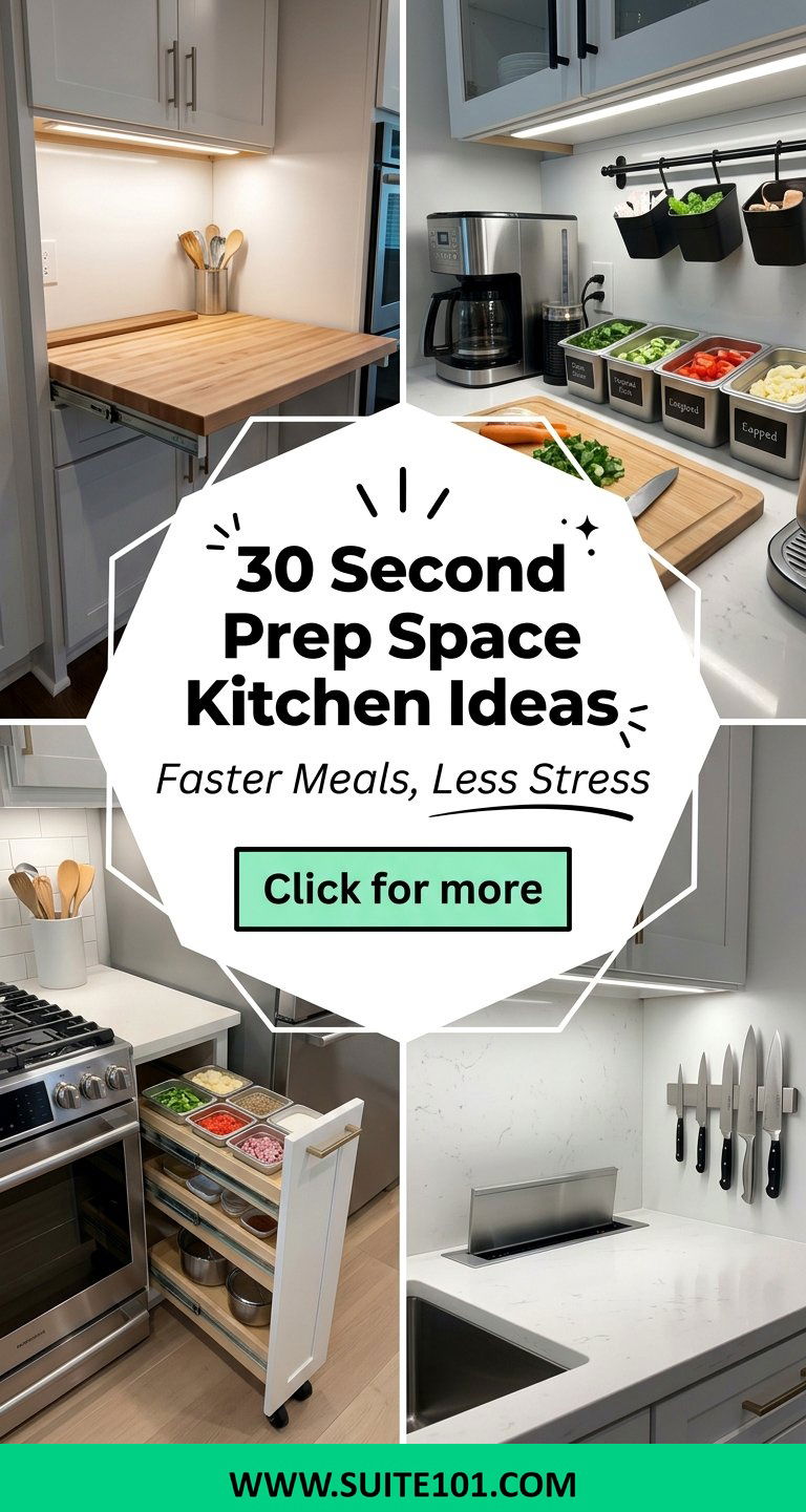 30 Second Prep Space Kitchen Ideas for Speedy Weeknights - 30 Second Prep Space Kitchen Ideas for Speedy Weeknights