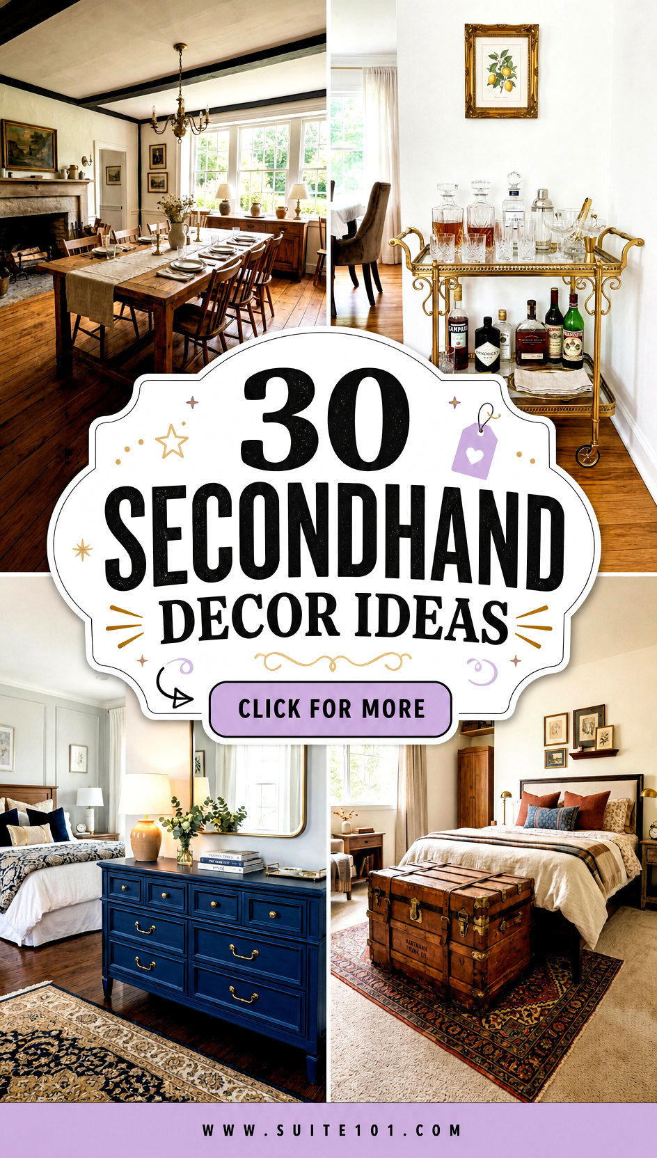30 Secondhand Decor Ideas for a Fresh Look on a Budget Now - 30 Secondhand Decor Ideas for a Fresh Look on a Budget Now