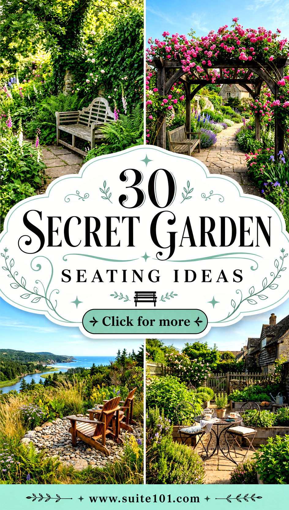 30 Secret Garden Seating Ideas to Design a Perfect Retreat Spot - 30 Secret Garden Seating Ideas to Design a Perfect Retreat Spot