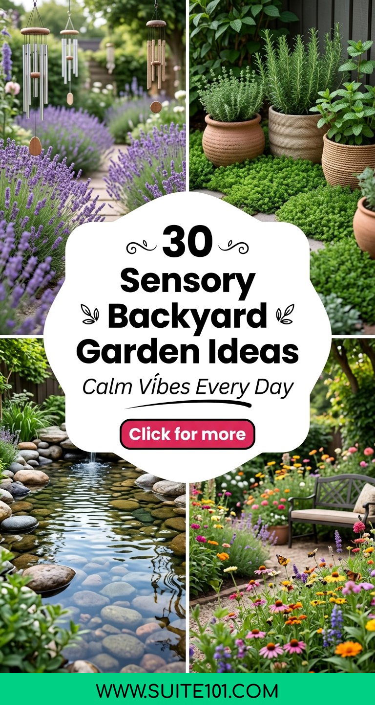 30 Sensory Backyard Garden Ideas to Boost Calm and Joy Daily - 30 Sensory Backyard Garden Ideas to Boost Calm and Joy Daily