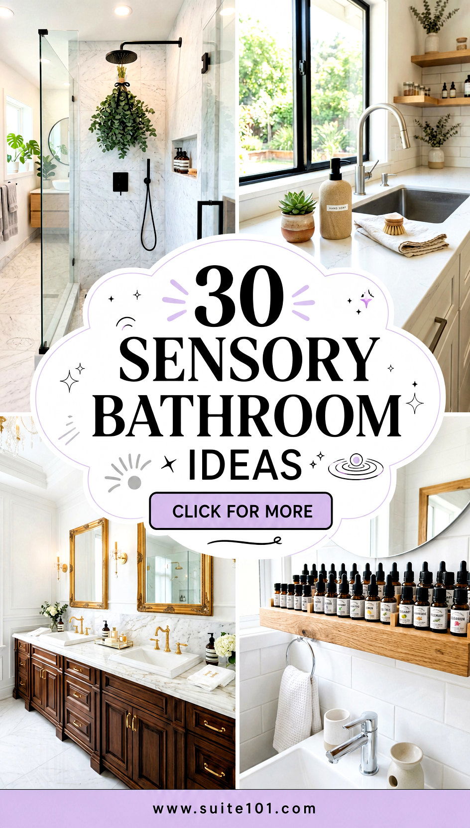 30 Sensory Bathroom Ideas for a Relaxing Touch-Friendly Space - 30 Sensory Bathroom Ideas for a Relaxing, Touch-Friendly Space