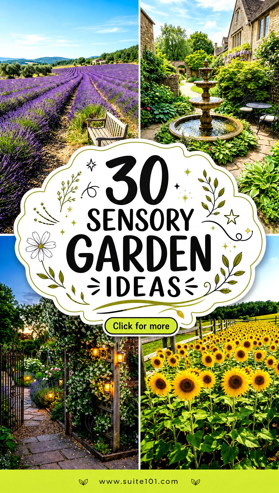 30 Sensory Garden Ideas to Create a Calming Outdoor Escape - 30 Sensory Garden Ideas to Create a Calming Outdoor Escape
