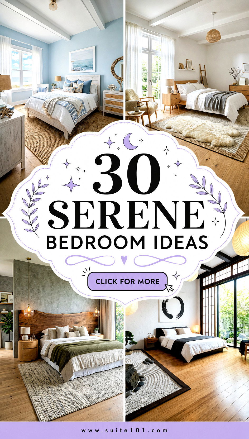 30 Serene Bedroom Ideas to Create a Calm Cozy Retreat Today - 30 Serene Bedroom Ideas to Create a Calm, Cozy Retreat Today