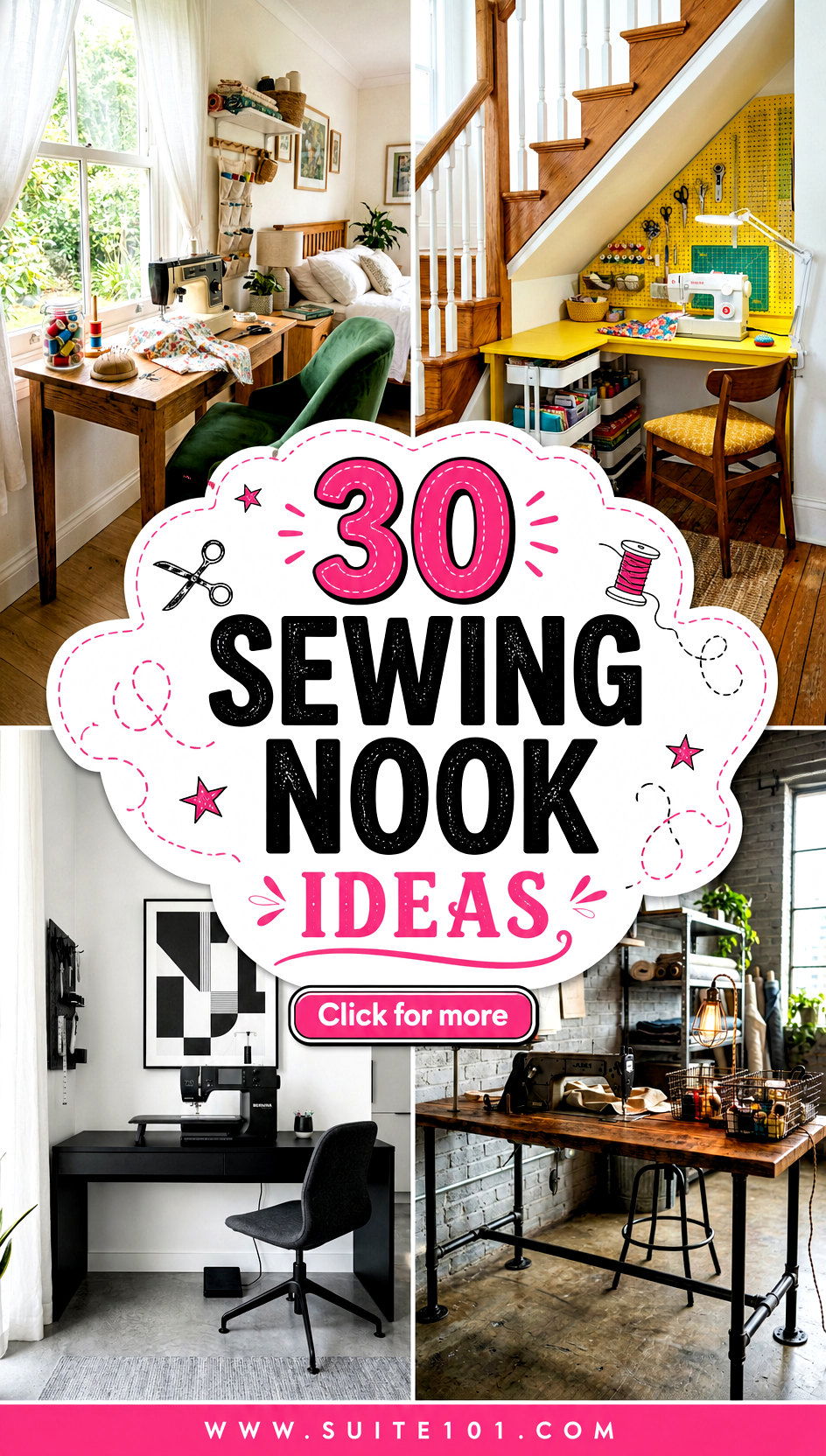 30 Sewing Nook Ideas to Build Your Dream Craft Corner Today - 30 Sewing Nook Ideas to Build Your Dream Craft Corner Today