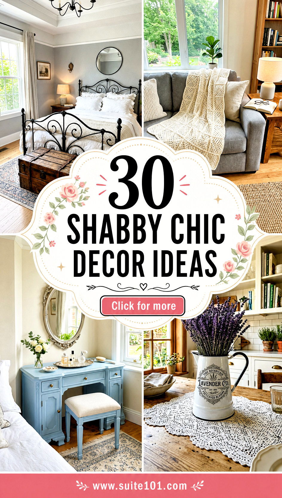 30 Shabby Chic Decor Ideas for Effortless Vintage Charm - 30 Shabby Chic Decor Ideas for Effortless Vintage Charm