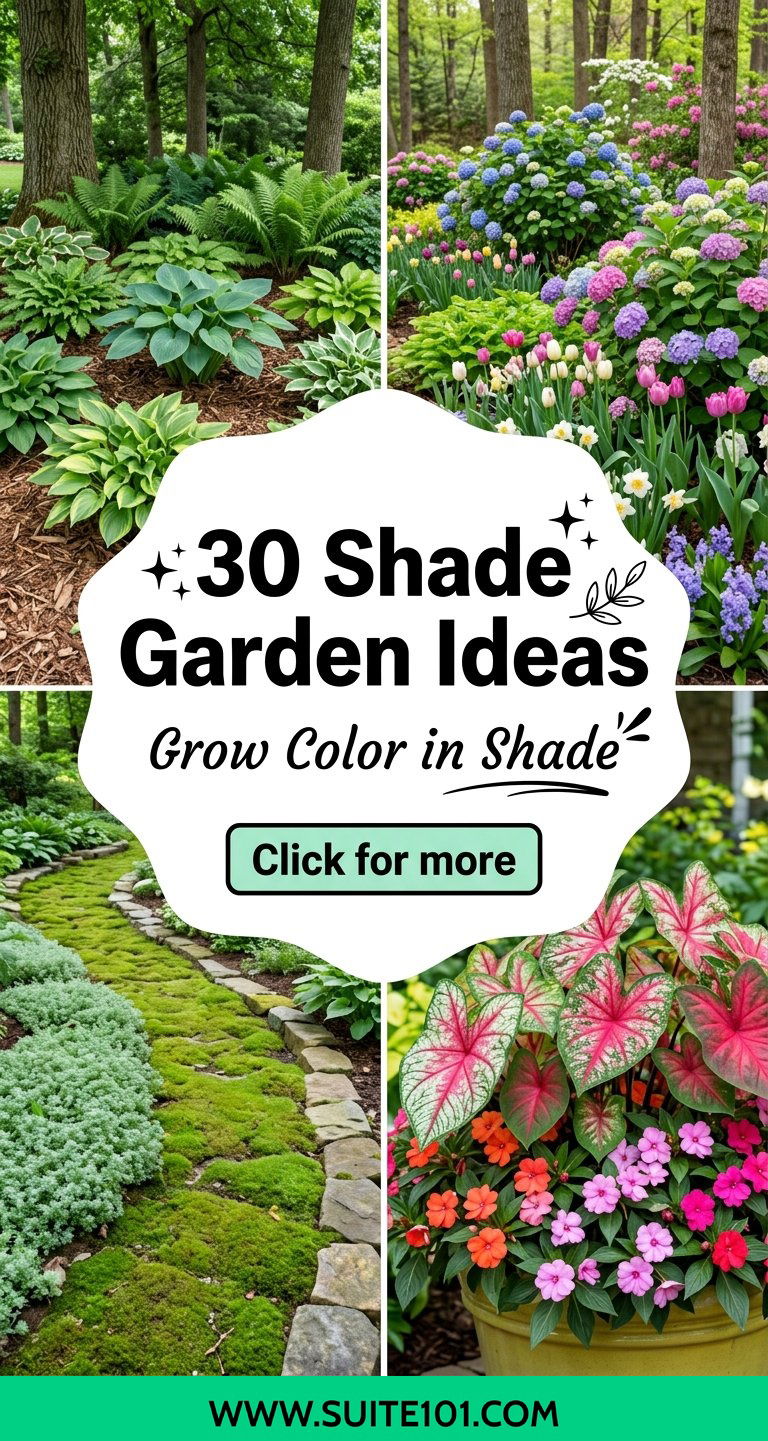 30 Shade Garden Ideas to Grow Lush Color in Low Light - 30 Shade Garden Ideas to Grow Lush Color in Low Light