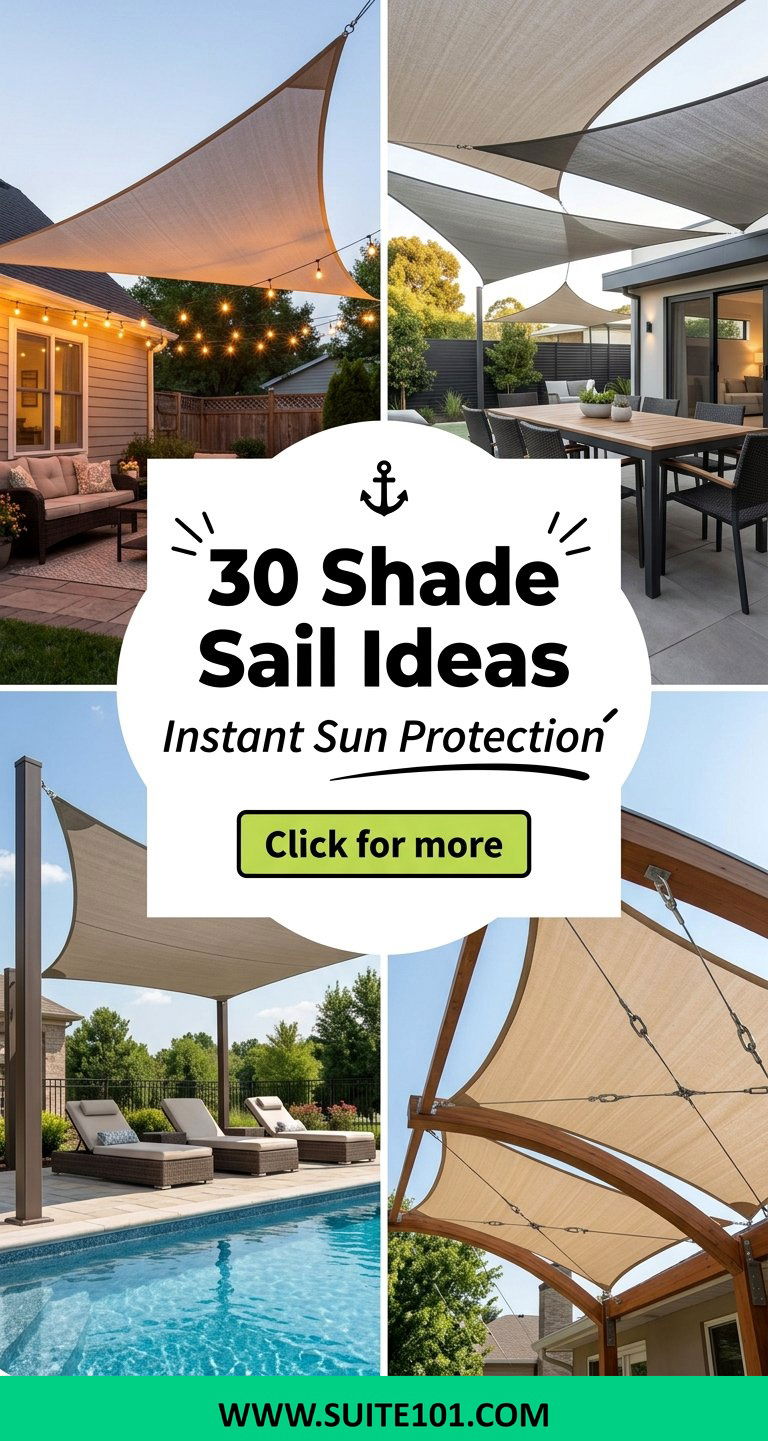 30 Shade Sail Ideas for Instant Sun Protection - 30 Shade Sail Ideas for Instant Sun Protection
