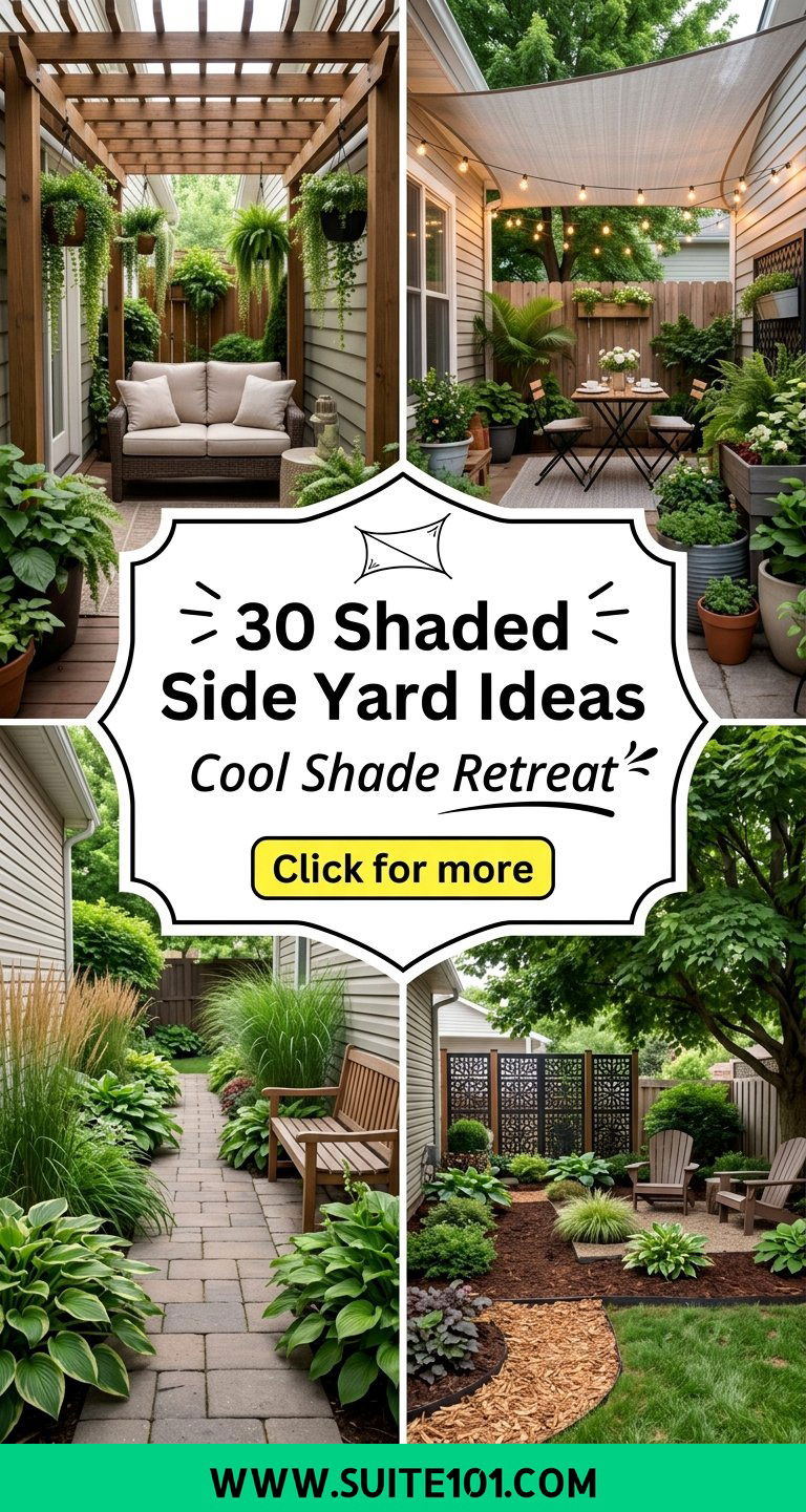 30 Shaded Side Yard Ideas for Cool Cozy Outdoor Spaces - 30 Shaded Side Yard Ideas for Cool, Cozy Outdoor Spaces