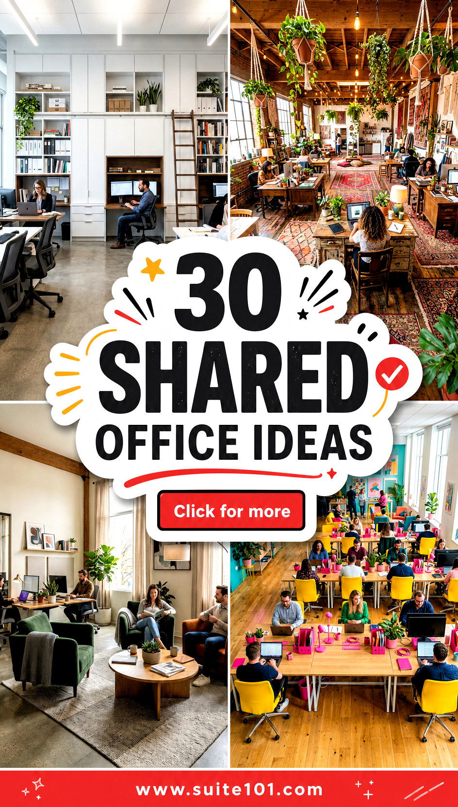 30 Shared Office Ideas for Small Spaces and Big Focus - 30 Shared Office Ideas for Small Spaces and Big Focus