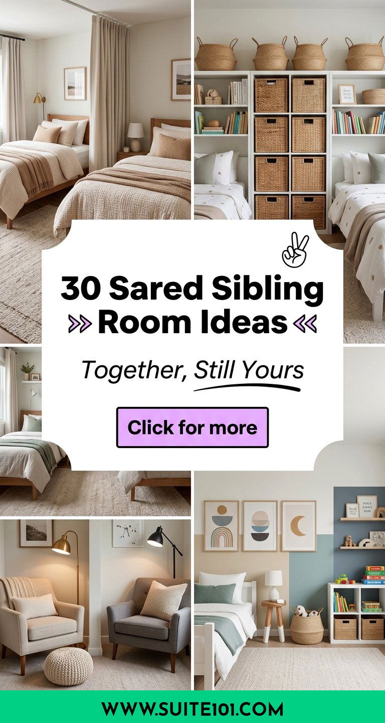 30 Shared Sibling Room Ideas to Keep Peace at Home - 30 Shared Sibling Room Ideas to Keep Peace at Home