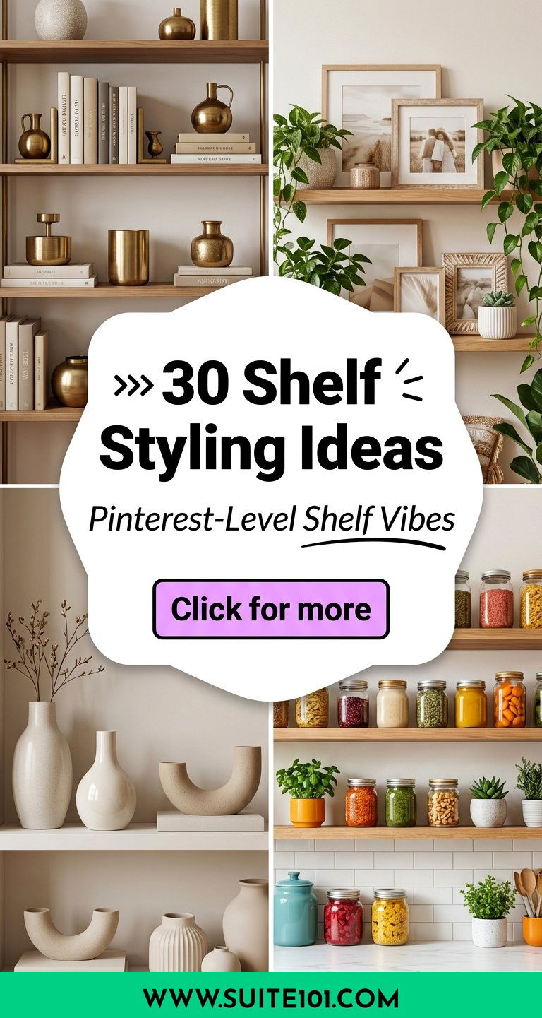 30 Shelf Styling Ideas for Pinterest-Worthy Rooms Fast - 30 Shelf Styling Ideas for Pinterest-Worthy Rooms Fast