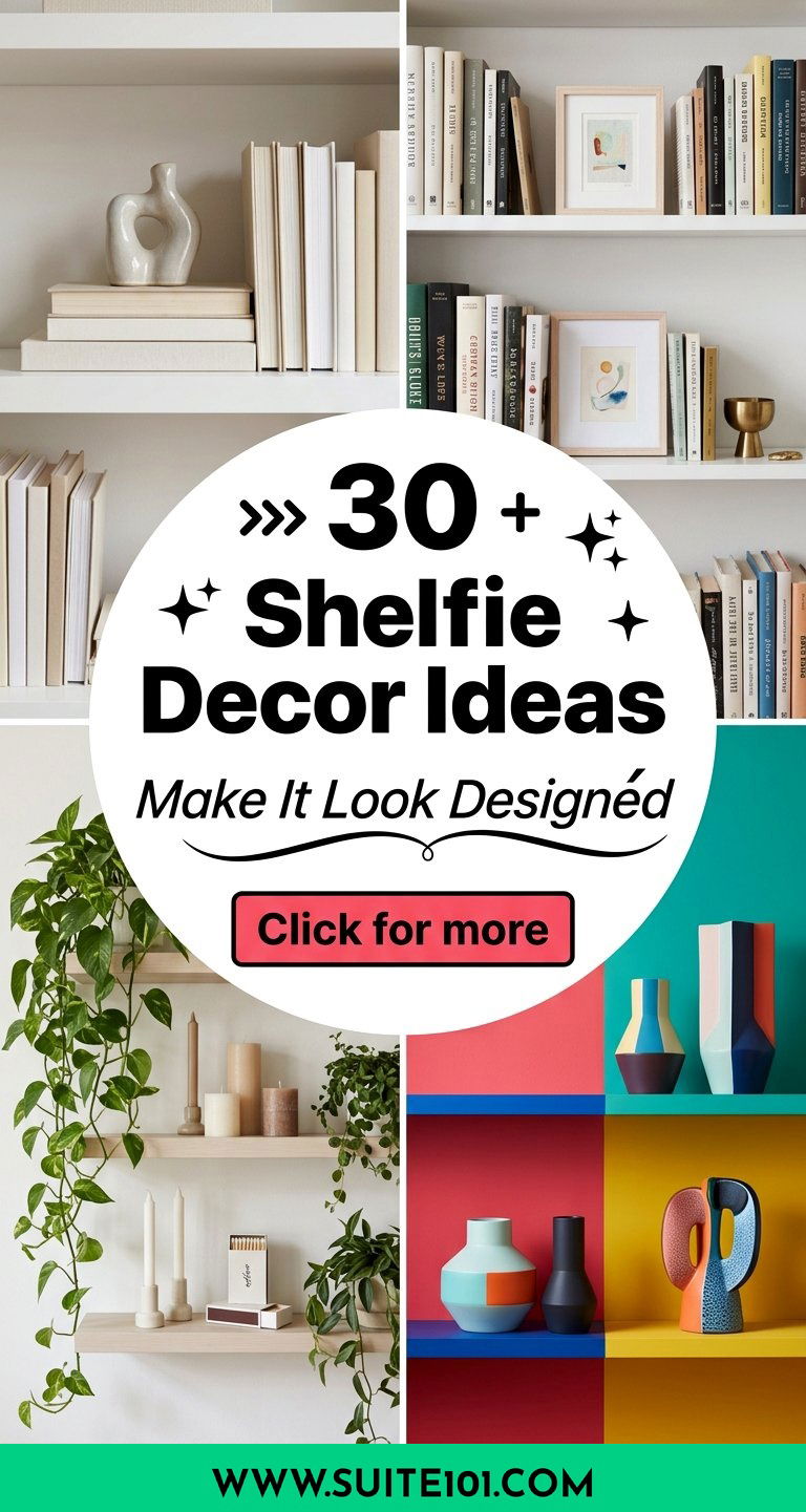 30 Shelfie Decor Ideas That Make Every Shelf Look Designed - 30 Shelfie Decor Ideas That Make Every Shelf Look Designed