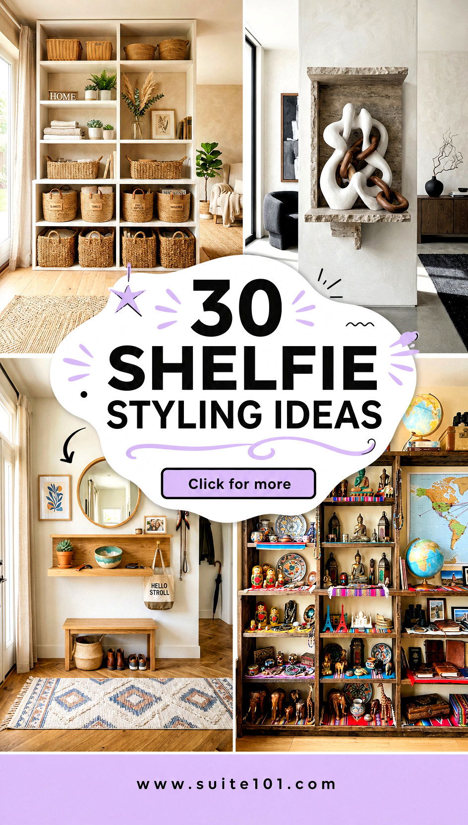 30 Shelfie Styling Ideas for Balanced Beautiful Shelves - 30 Shelfie Styling Ideas for Balanced, Beautiful Shelves