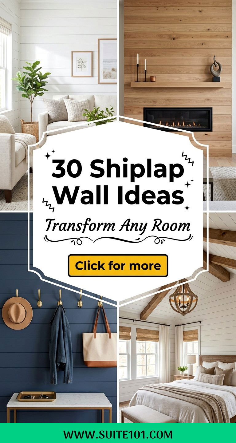 30 Shiplap Wall Ideas to Transform Any Room in Style - 30 Shiplap Wall Ideas to Transform Any Room in Style