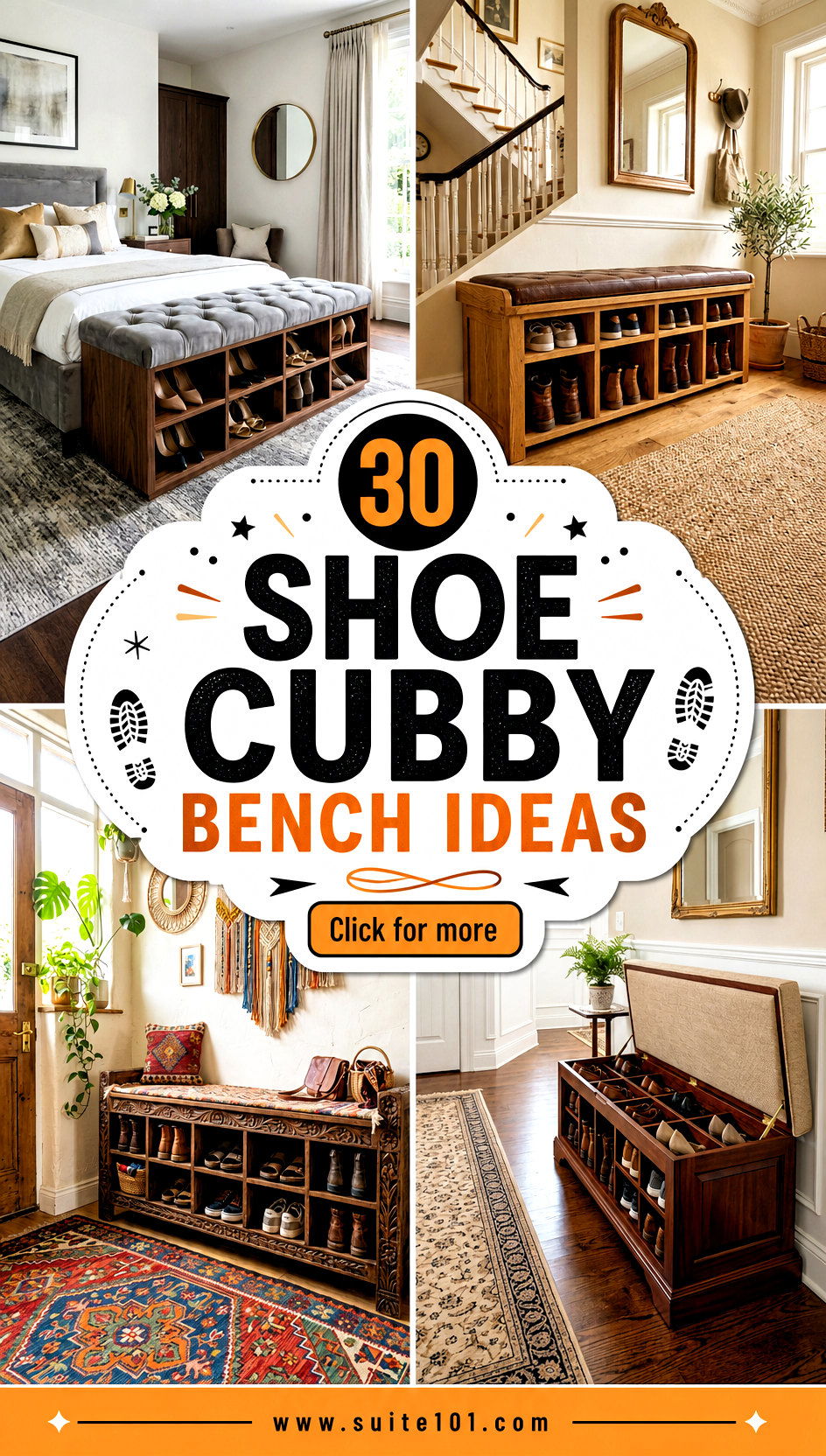 30 Shoe Cubby Bench Ideas to Tidy Up and Look Stylish - 30 Shoe Cubby Bench Ideas to Tidy Up and Look Stylish