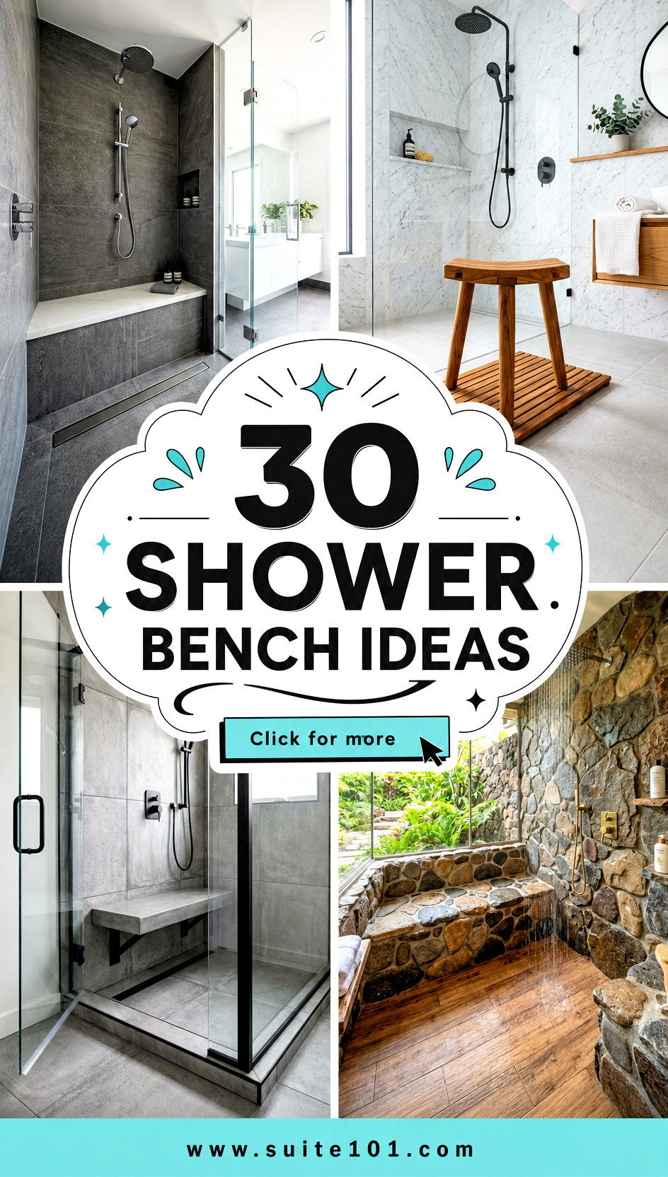 30 Shower Bench Ideas for Spa-Like Comfort Every Day - 30 Shower Bench Ideas for Spa-Like Comfort Every Day