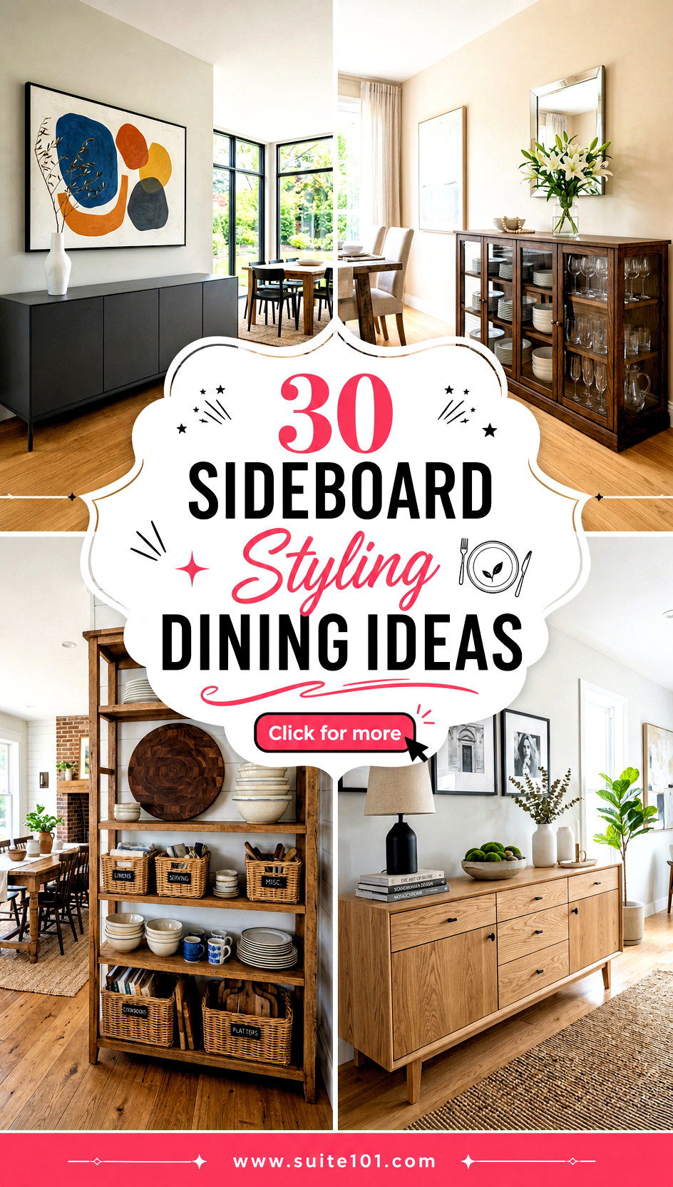 30 Sideboard Styling Dining Ideas for Instant Upgrade - 30 Sideboard Styling Dining Ideas for Instant Upgrade