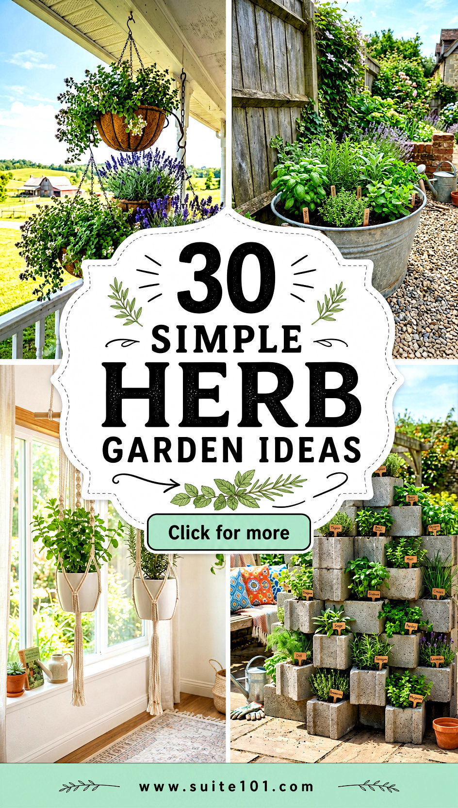 30 Simple Herb Garden Ideas to Grow Fresh Flavor at Home - 30 Simple Herb Garden Ideas to Grow Fresh Flavor at Home