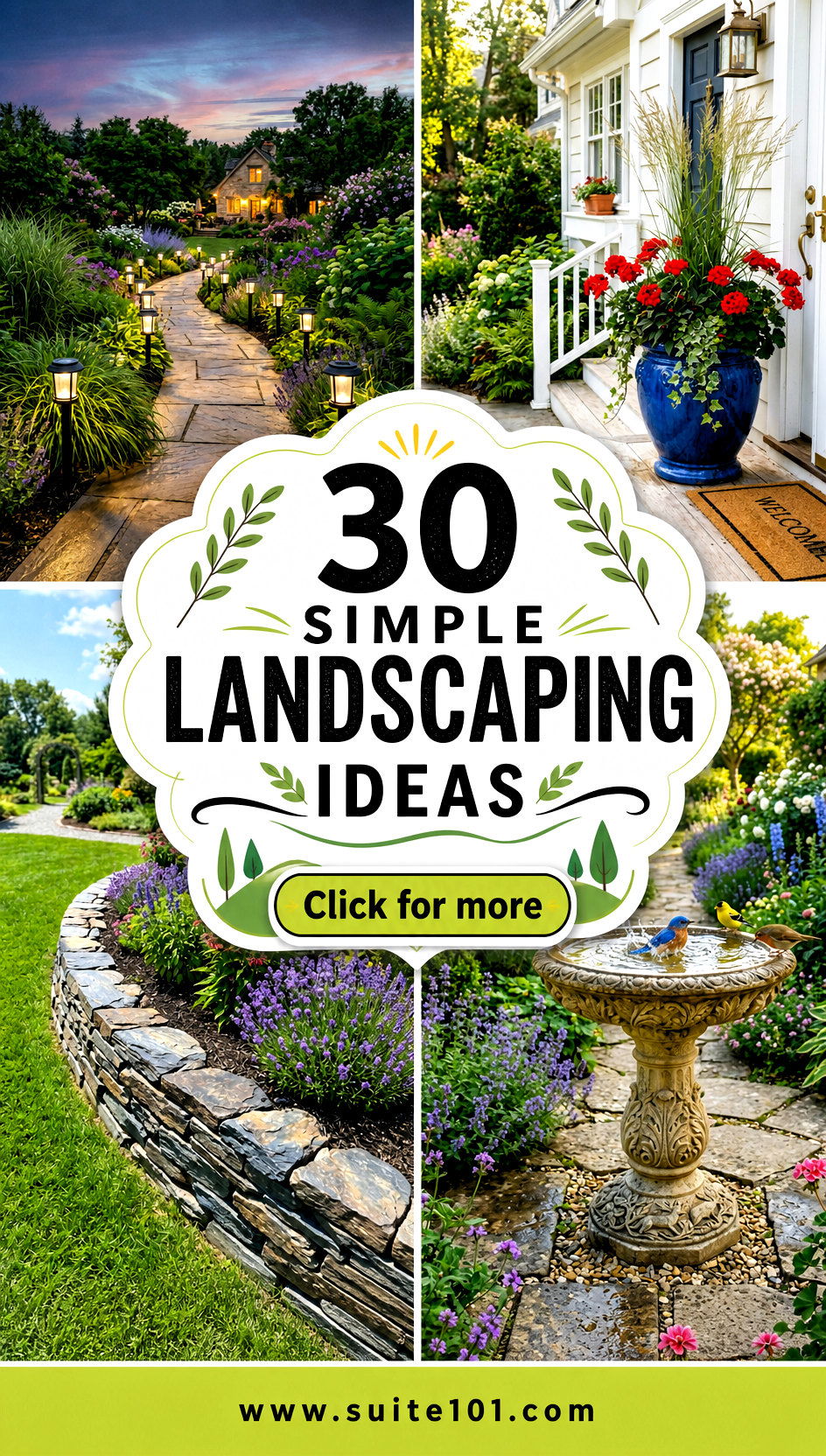 30 Simple Landscaping Ideas to Transform Your Yard on a Budget - 30 Simple Landscaping Ideas to Transform Your Yard on a Budget