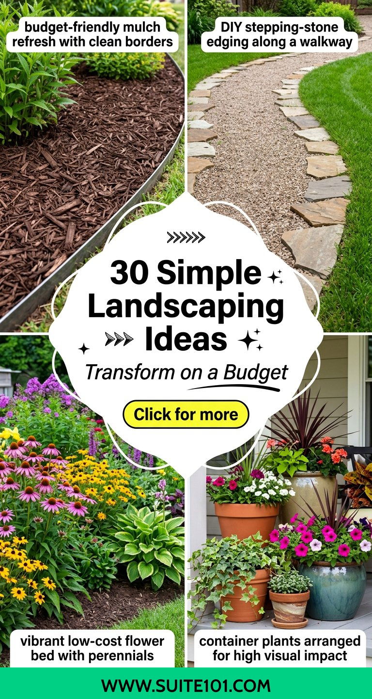 30 Simple Landscaping Ideas to Transform Your Yard on a Budget - 30 Simple Landscaping Ideas to Transform Your Yard on a Budget