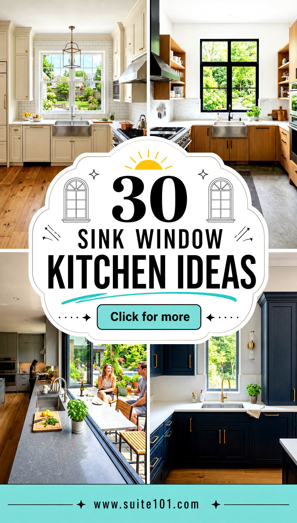 30 Sink Window Kitchen Ideas for Bright Functional Countertops - 30 Sink Window Kitchen Ideas for Bright, Functional Countertops
