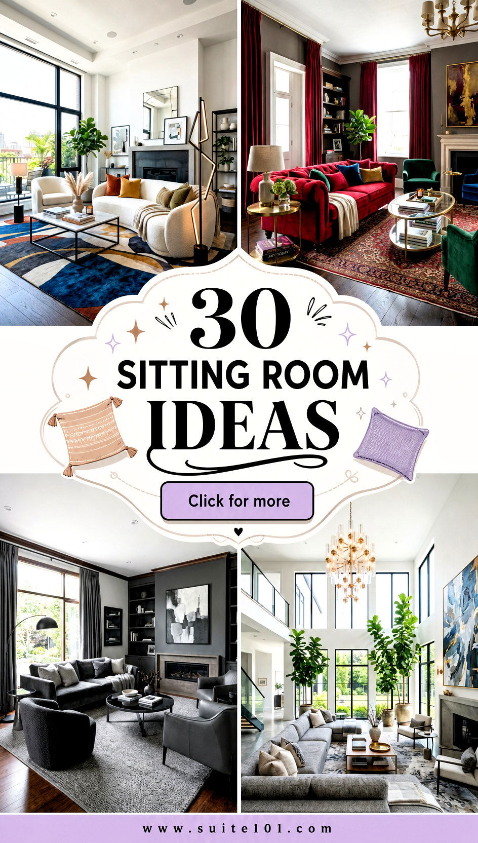 30 Sitting Room Ideas for a Stylish Relaxing Space at Home - 30 Sitting Room Ideas for a Stylish, Relaxing Space at Home