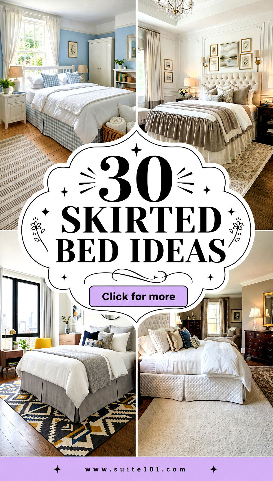30 Skirted Bed Ideas for Dreamy Bedrooms With Extra Comfort - 30 Skirted Bed Ideas for Dreamy Bedrooms With Extra Comfort