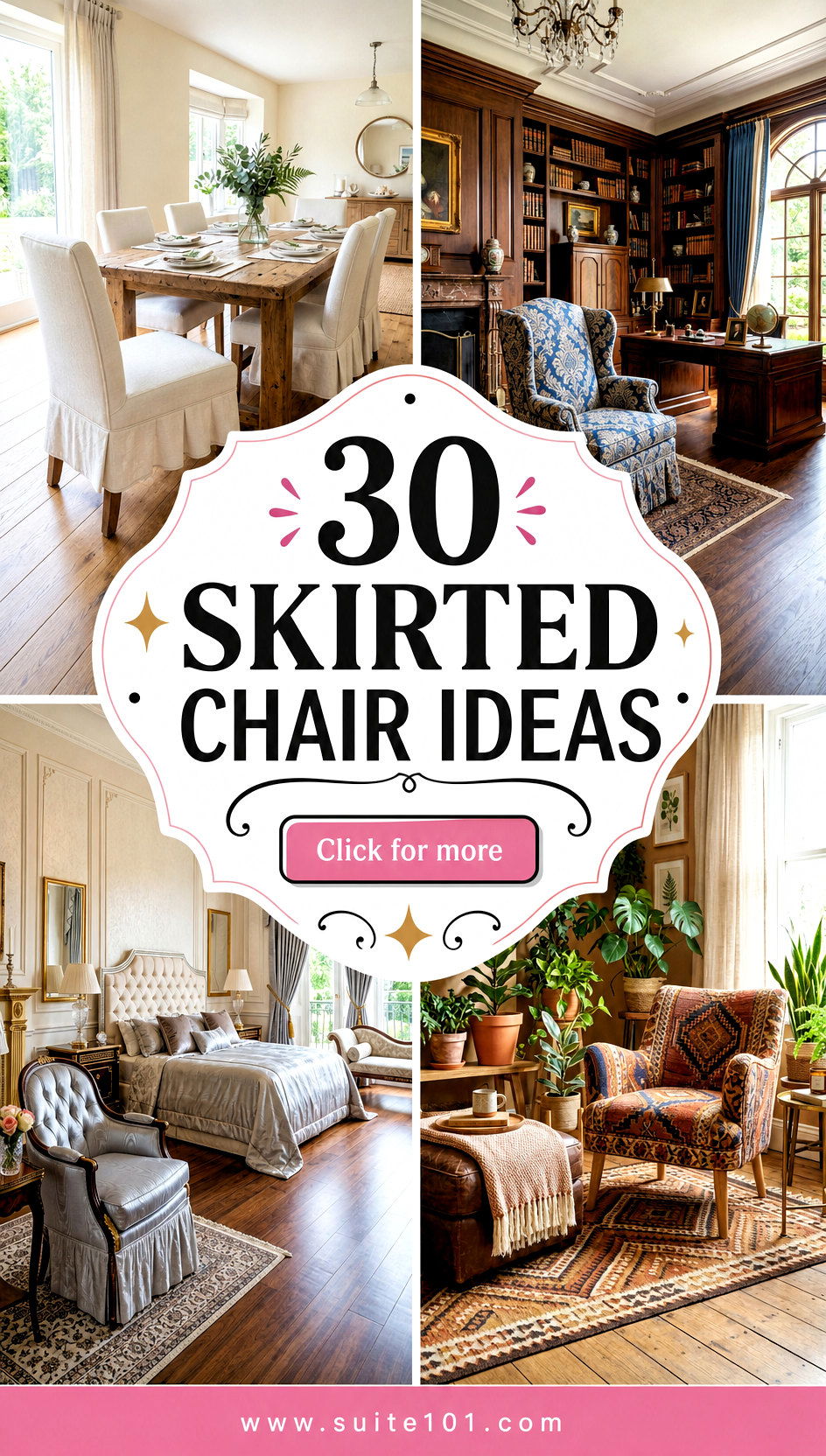 30 Skirted Chair Ideas to Elevate Your Living Room Style - 30 Skirted Chair Ideas to Elevate Your Living Room Style