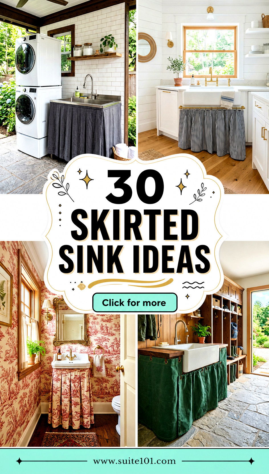 30 Skirted Sink Ideas for a Chic Vanity Look Without the Fuss - 30 Skirted Sink Ideas for a Chic Vanity Look Without the Fuss