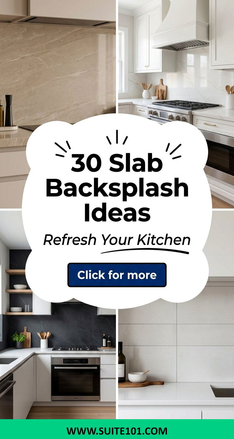 30 Slab Backsplash Ideas to Refresh Your Kitchen Instantly - 30 Slab Backsplash Ideas to Refresh Your Kitchen Instantly
