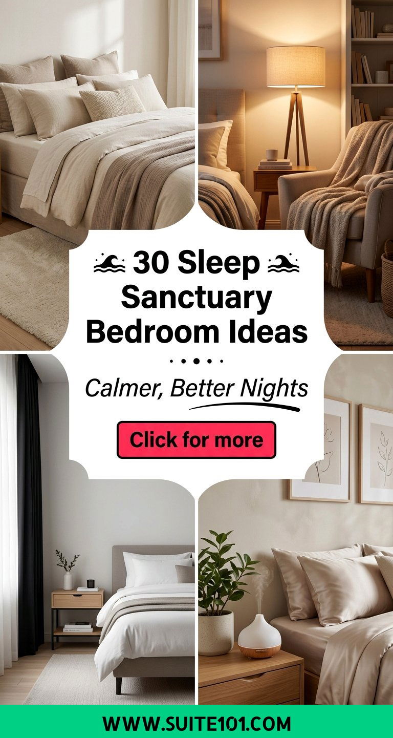 30 Sleep Sanctuary Bedroom Ideas for Calmer Better Nights - 30 Sleep Sanctuary Bedroom Ideas for Calmer, Better Nights