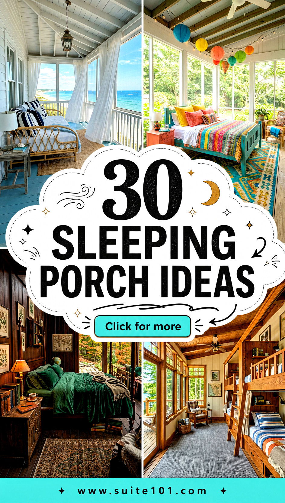 30 Sleeping Porch Ideas for Cozy Summer Nights Outdoors - 30 Sleeping Porch Ideas for Cozy Summer Nights Outdoors