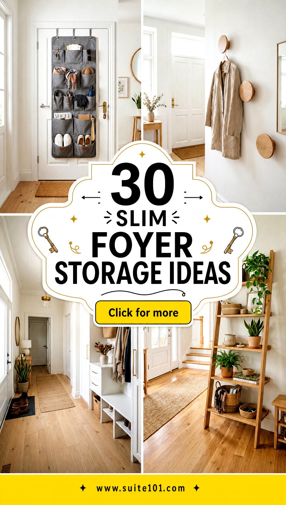 30 Slim Foyer Storage Ideas for Tight Spaces and Big Style - 30 Slim Foyer Storage Ideas for Tight Spaces and Big Style