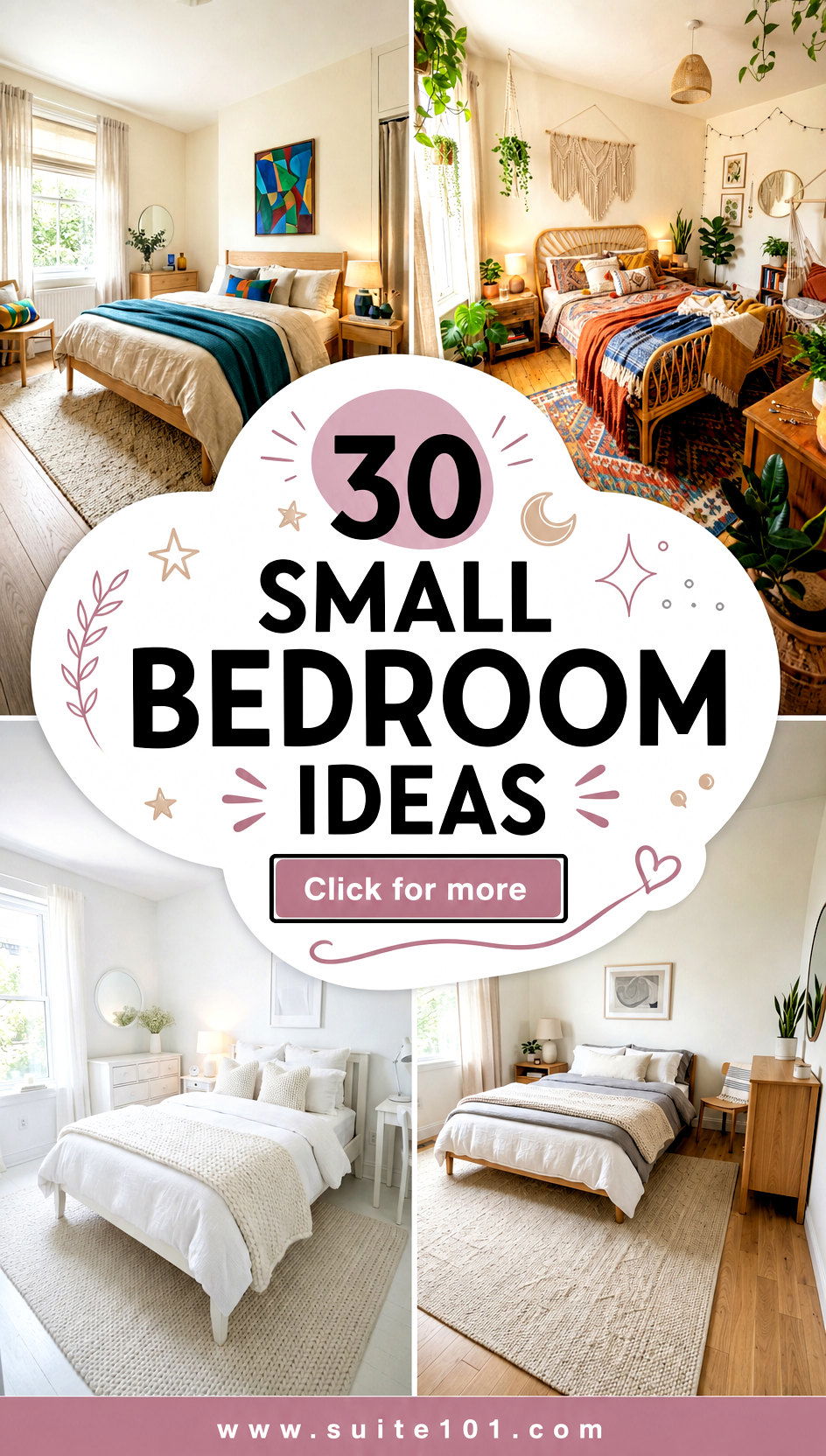 30 Small Bedroom Ideas for Cozy Space-Saving Style Anywhere - 30 Small Bedroom Ideas for Cozy, Space-Saving Style Anywhere