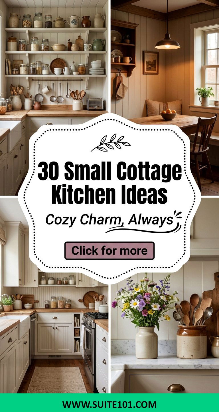 30 Small Cottage Kitchen Ideas for Cozy Charm in Any Home - 30 Small Cottage Kitchen Ideas for Cozy Charm in Any Home