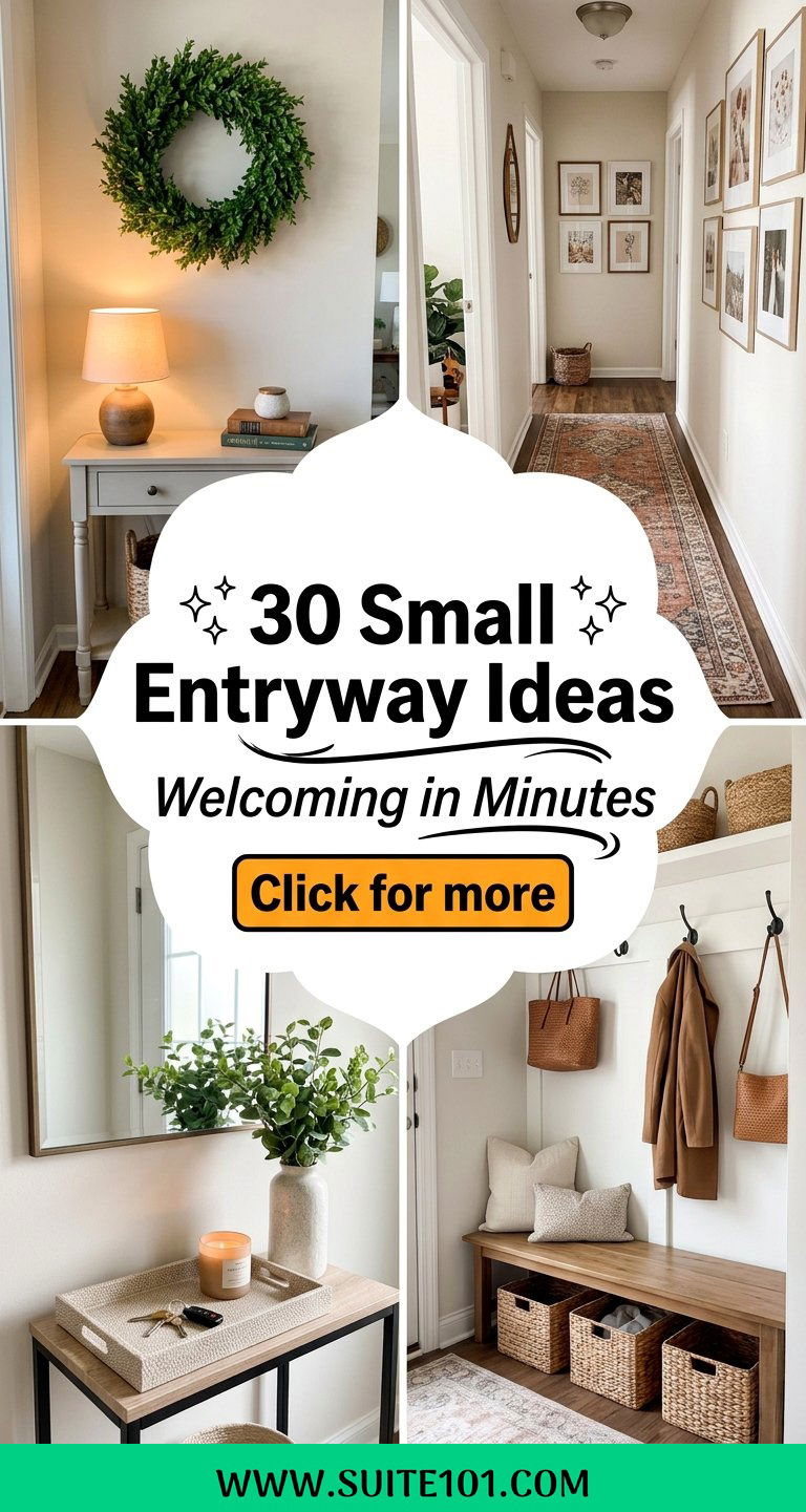 30 Small Entryway Ideas to Create a Welcoming Impression Fast - 30 Small Entryway Ideas to Create a Welcoming Impression Fast