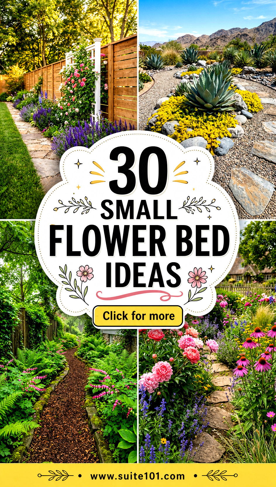 30 Small Flower Bed Ideas for Color That Blooms in Tight Spaces - 30 Small Flower Bed Ideas for Color That Blooms in Tight Spaces