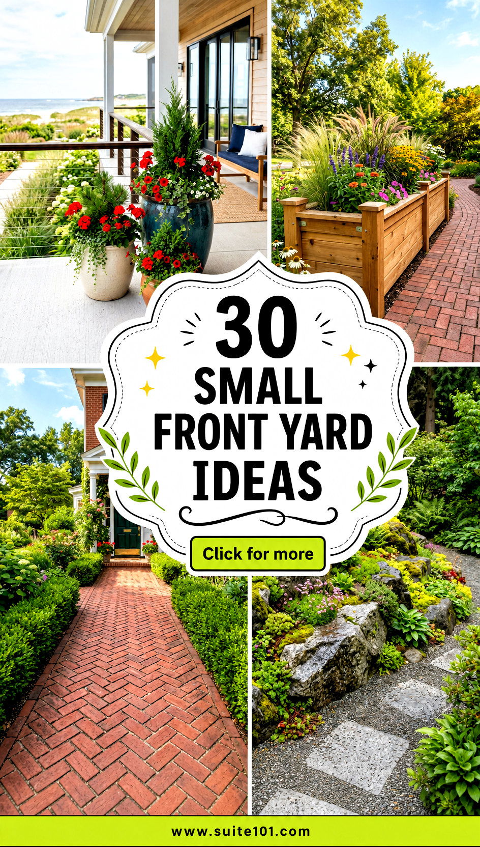 30 Small Front Yard Ideas for Instant Curb Appeal on Any Budget - 30 Small Front Yard Ideas for Instant Curb Appeal on Any Budget