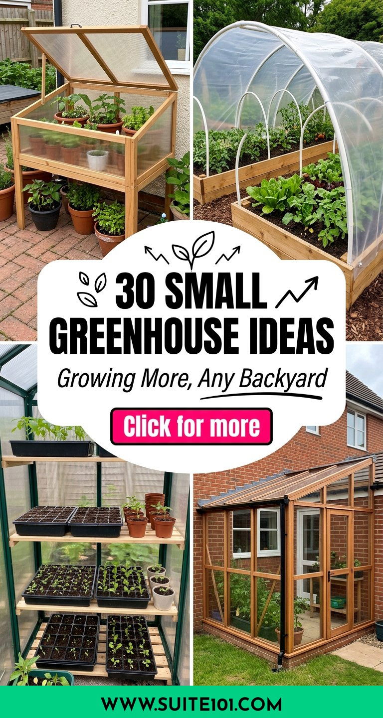 30 Small Greenhouse Ideas for Growing More in Any Backyard - 30 Small Greenhouse Ideas for Growing More in Any Backyard