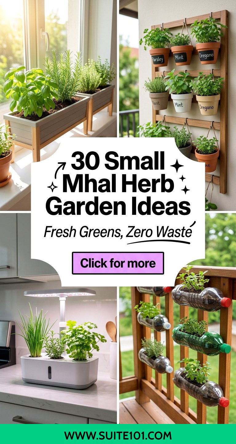 30 Small Herb Garden Ideas Fresh Compact Greens at Home - 30 Small Herb Garden Ideas: Fresh, Compact Greens at Home