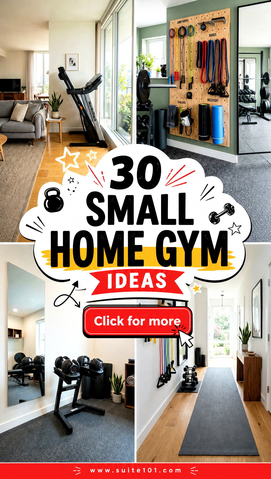 30 Small Home Gym Ideas to Train Smart in Tight Spaces Today - 30 Small Home Gym Ideas to Train Smart in Tight Spaces Today