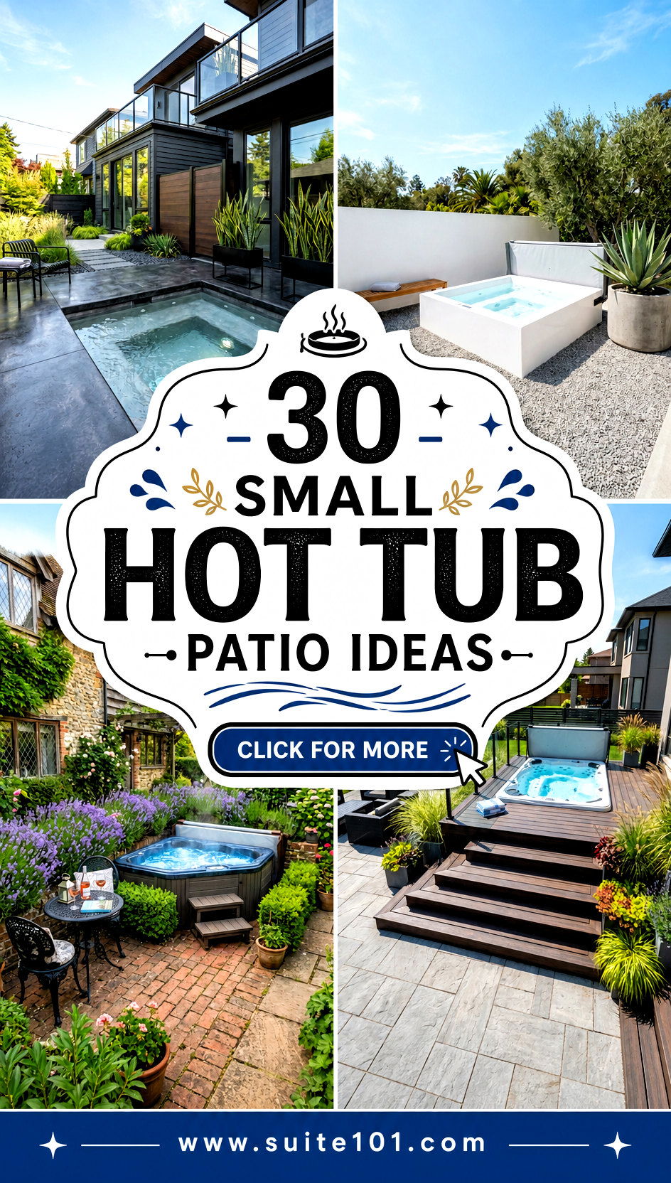 30 Small Hot Tub Patio Ideas for Spa-Like Relaxation at Home - 30 Small Hot Tub Patio Ideas for Spa-Like Relaxation at Home