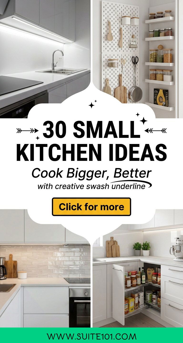 30 Small Kitchen Ideas That Make Cooking Feel Bigger and Better - 30 Small Kitchen Ideas That Make Cooking Feel Bigger and Better